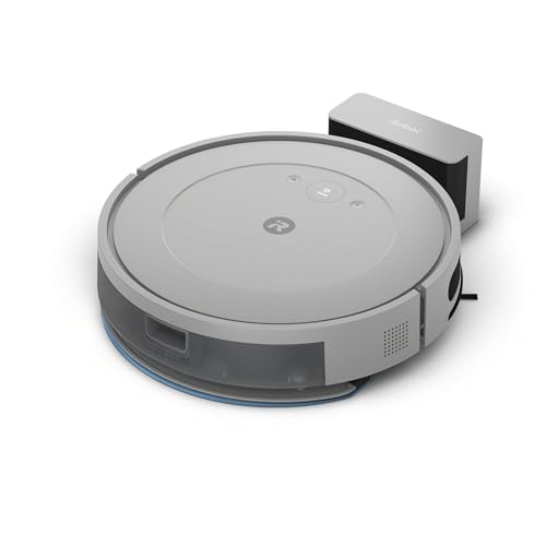 Irobot Roomba Combo Essential, Robot Aspirapolvere Lavapavimenti, Potente Aspirazione E Pulizia, Sistema Di Pulizia A 4 Fasi, Tre Livelli Di Aspirazio