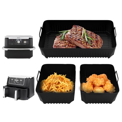 Kswiown 3 Pezzi Accessori Friggitrice Ad Aria Calda Per Ninja Foodi Flexdrawer 10,4 L Friggitrice Ad Aria Calda Af500De, Accessori Friggitrice Ad Aria