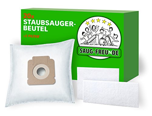 Saug-Freunde I 20 Sacchetti Per Aspirapolvere Hoover Freespace Tfs 5100, Tfs 5165, Tfs 5181, Tfs5182, Tfs5183, Tfs5186, Tfs5187, Tfs 5196, Tfs 5197, T