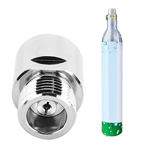 Convertitore Adattatore Co2, Connettore Adattatore Soda Con Guarnizione Adattatore Per Bombola Co2 In Rame Filettatura Femmina Tr21-4 A Filettatura Ma