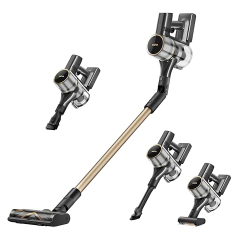Mova Aspirapolvere Senza Fili S5 Sense,190 Aw,90 Minuti,Spazzola Multisuperficie Optiinsight™ Con Design Antigroviglio,Efficienza Di Filtrazione Del 9