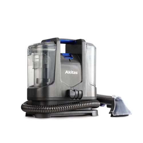 Akitas X6 - Lavatappeti, Aspirapolvere Lavapavimenti Per Macchie, Spot Cleaner, Lava Tappezzeria, Per Tappeti, Moquette, Tappezzeria, Scale E Auto, Po