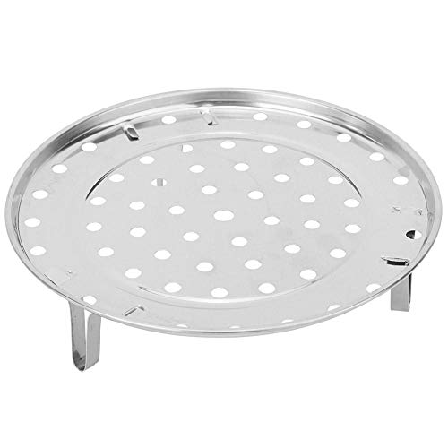 Supporto Per Vapore, Ripiano Vapore In Acciaio Inox Porta Cestello Vapore Rotondo Vassoio Per Vapore Per Pentole Con Piedini Di Supporto Colore Argent