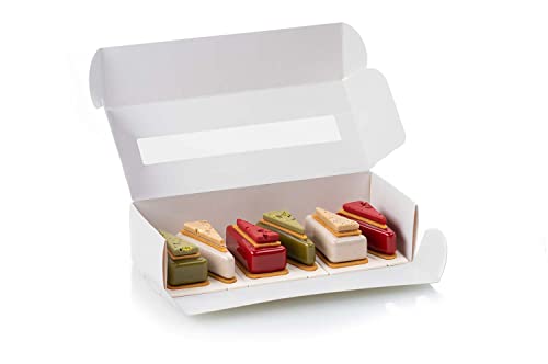 Silikomart Stampi In Silicone Per Kit Cake To Go 45 Stampi In Silicone E Tagliapasta In Plastica - Accessori Professionali Per Cucina E Pasticceria -