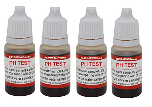 Filtri Acqua Italia Test Ph Kit Analisi Misuratore Ph Set 4 Pezzi