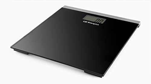 Orbegozo Pb 2231 - Bilancia Da Bagno Elettronica, Accensione Tattile, Spegnimento Automatico, Funzione Body Fat, Capacità Max. 180 Kg, Funzionamento A