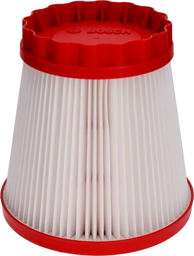 Bosch Pro 1 Filtro A Pieghe In Politetrafluoroetilene, Classe M (Per Aspirapolvere Gas 18V-12 Mc, 158 X 158 X 160 Mm, Accessori Per Aspirapolvere)