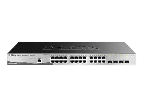D-Link Dgs-1210-28/Me Switch Gestito L2 Gigabit Ethernet (10/100/1000) 1U Nero
