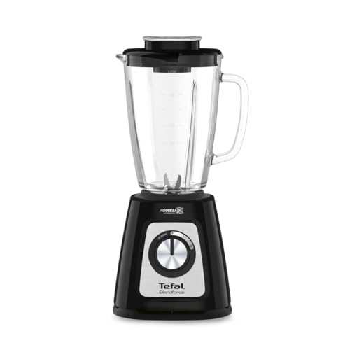 Tefal Blendforce Ii Bl4358 Frullatore Da Tavolo 1.25L 800W Nero, Acciaio Spazzolato