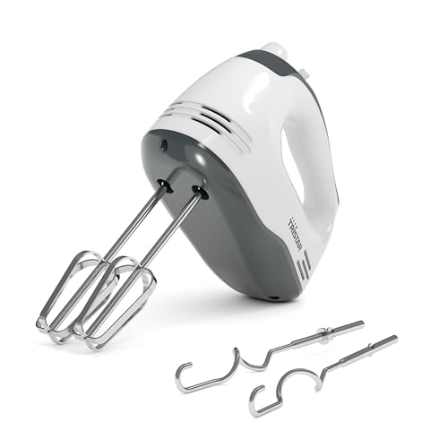 Tristar Miscelatore Manuale, 5 Velocità Regolabili, 200W, Design Ergonomico, Accessori In Acciaio Inox, Parti Lavabili In Lavastoviglie, Senza Bpa, Co