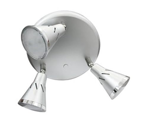 Plafoniera Soffitto Tripla, Orientabile Led3X5W.B