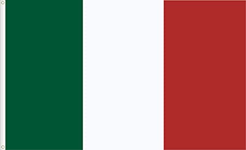 Bandiera Italia. Qualità Raso. Dimensione Grande 150X90