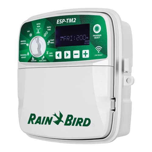 Rain Bird Esp-Tm2 8 Stazioni Esp-Tm2-Programmatore, Bianco