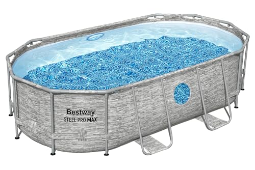 Bestway 56939-7 Piscina Base Fuori Terra Steel Pro Max Da 427X250X100 Cm