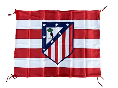 Bandiera Atletico Di Madrid 120 X 90 Cm