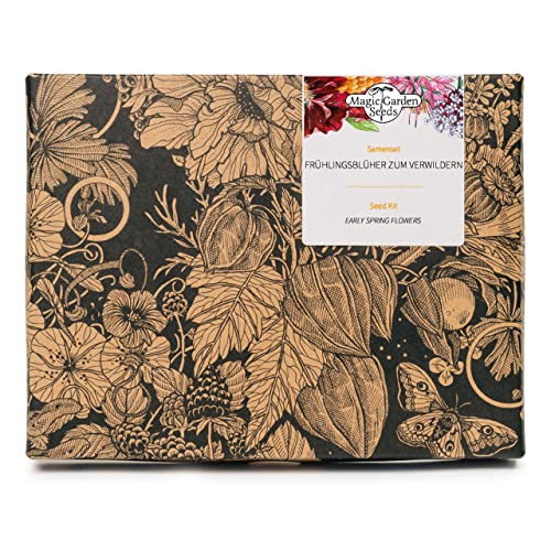 Magic Garden Seeds Piante Da Fiore Primaverile - Set Regalo Di Semi Con 4 Varietà Di Fiori Speciali
