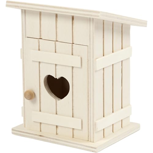 Cabina Da Spiaggia In Legno, 8 X 6,5 Cm
