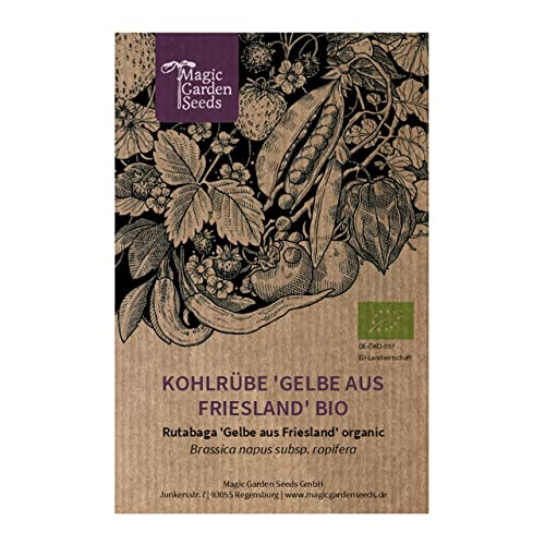 Rutabaga 'Gelbe Aus Friesland' (Brassica Napus Subsp. Rapifera) Biologica - Circa 300 Semi