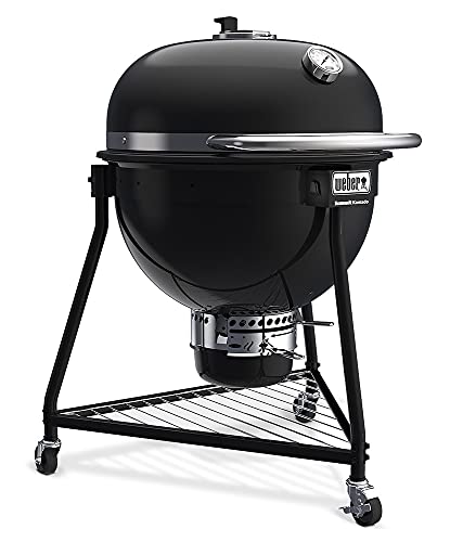 Weber Summit Kammado E6 18201004 - Barbecue A Carbonella, Colore: Nero