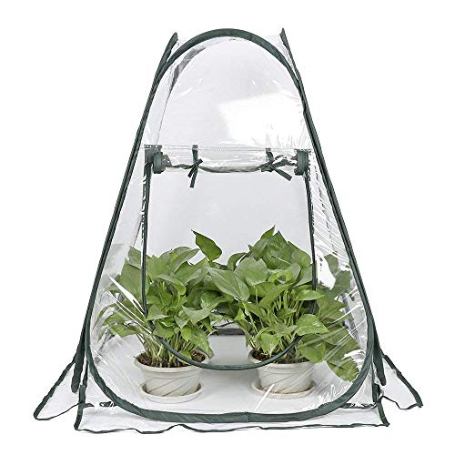 Hydrogarden Mini Serra Pop-Up Grow House, Copertura Per Serra Da Cortile In Pvc Per Interni, Copertura Per Piante Da Giardinaggio Portatile Piccola, R