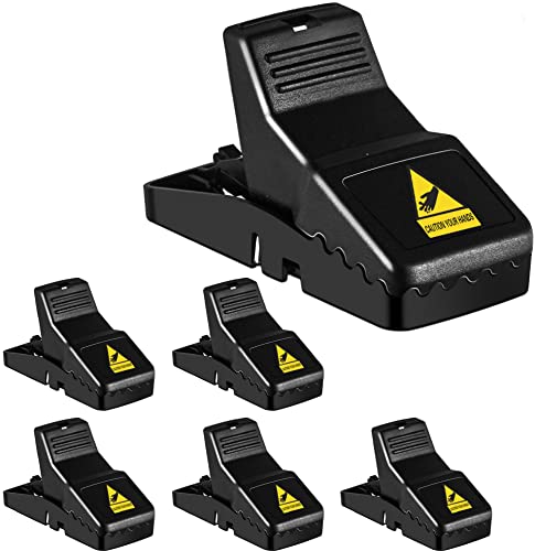 Febcat 6 X Mousetrap Mouse Catcher Snap Trap Rat Snap Trap Mouse Catcher Adatto Per Interni Ed Esterni