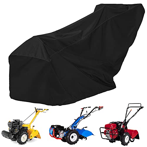 Mrwizms Copertura Per Motozappa, Copertura Per Motocoltivatore, Tessuto Oxford 420D Uv, Impermeabile, Antipolvere, Copertura Universale Per Fresa Con