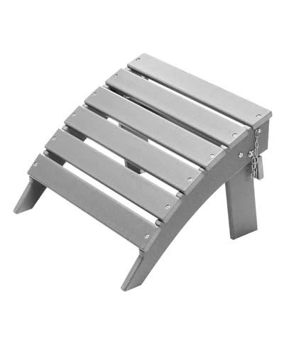 Vevor Pouf Adirondack Pieghevole In Plastica Hdpe, Pouf Adirondack Resistente Alle Intemperie Per Patio Poggiapiedi Per Sedia Adirondack, Utilizzato P
