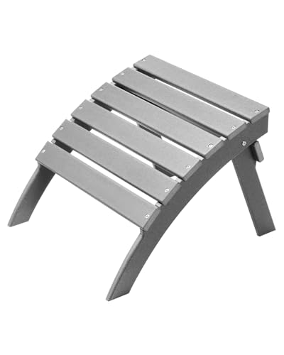 Vevor Pouf Adirondack Pieghevole In Plastica Hdpe, Pouf Adirondack Resistente Alle Intemperie Per Patio Poggiapiedi Per Sedia Adirondack, Utilizzato P