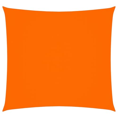 Vidaxl Vela Parasole Ombra Tenda Da Sole Elegante Moderna Anti Uv Giardino Frangisole Terrazza Balcone In Tela Oxford Quadrata 2,5X2,5 M Arancione