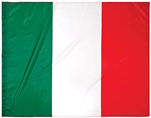 Bandiera Italia Tricolore 90 X 150 Per Esterno O Interno Passante Per L'Asta