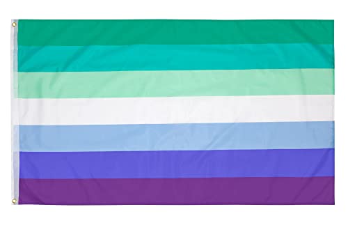 Pheno Flags Bandiera Dell’Orgoglio Gay Pride 90X150 Cm Con Occhielli In Ottone - Bandiera Lgbtq Resistente Alle Intemperie Per Asta Della Bandiera - 1