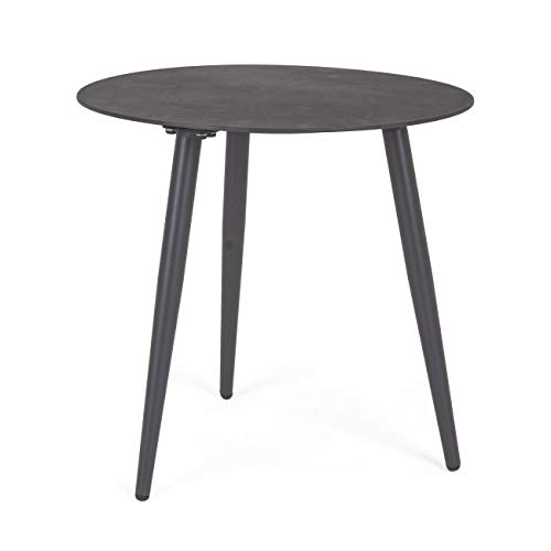 Bizzotto Tavolino Ridley D50 Antracite Yk13 Cod.0662701