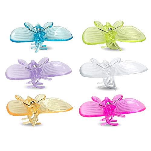 Kinglake 30 Pz Farfalla Orchidea Clip, Clip Per Piante Da Giardino Supporto Clip Cute Flower Clip