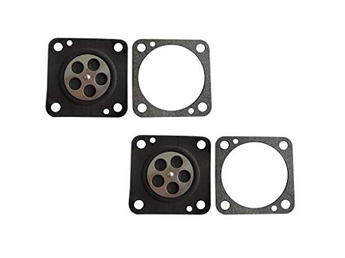 C·T·S Kit Guarnizione E Diaframma Per Carburatore Wacker Bs45 Bs52 Bing 33 (Confezione Da 2)