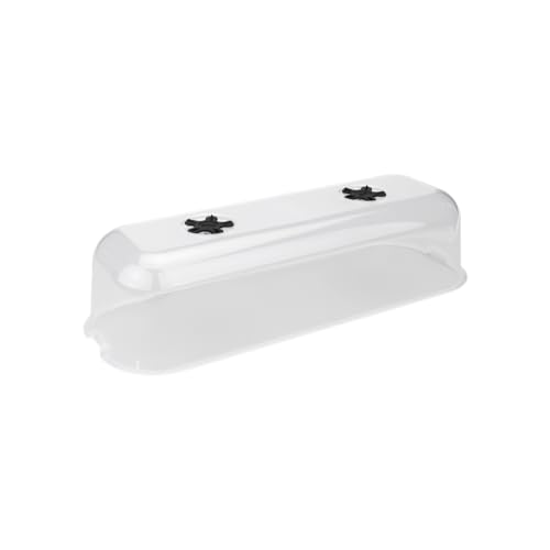 Elho Green Basics Grow House 50 - Accessorio Per Interni, Esterni, Per Coltivare Da Soli E Accessori - Ø 51,0 X H 12,7 Cm - Trasparente/Trasparente