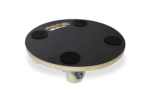 Louis Moulin Rotola-Piante Legno Carichi Pesanti 250Kg - Ø 38 Cm