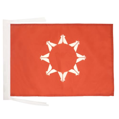 Az Flag Bandiera Sioux 45X30Cm - Bandierina Dei Sioux 30 X 45 Cm Cordicelle