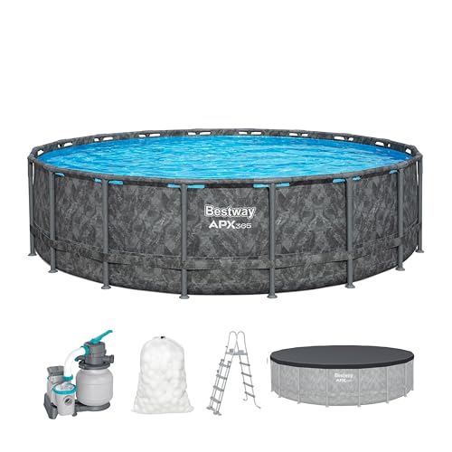 Bestway 561Kc Set Piscina Fuori Terra Apx 365 Da 549X132 Cm