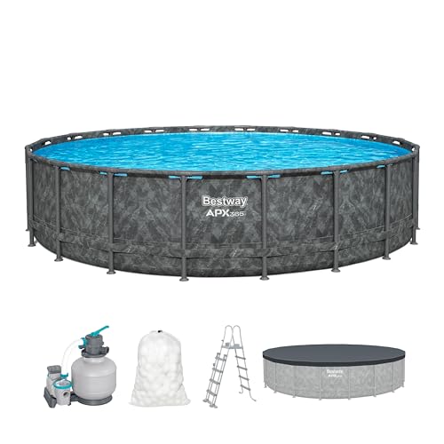 Bestway 561Ke Set Piscina Fuori Terra Apx 365 Da 610X132 Cm