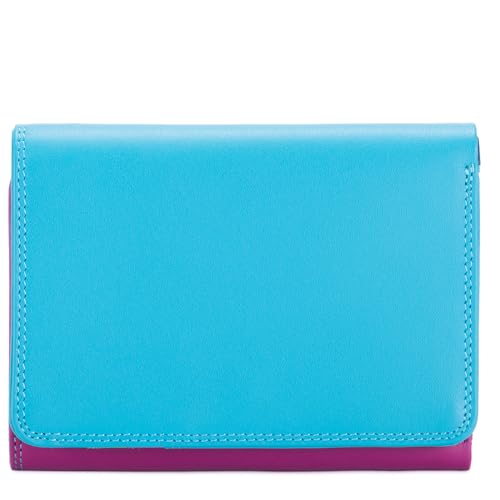 Mywalit Portafoglio Di Pelle Medium Tri-Fold Wallet -106-177 - Mare