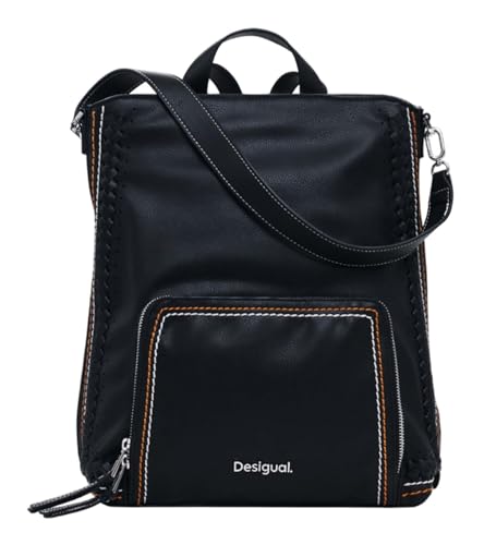 Desigual Back_Trama Pretoria Back_Trama Pretoria Donna, Nero, 0, Casual