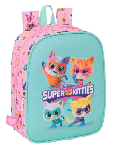Safta Superkitties - Zaino Per Bambini, Zaino Per Bambini, Zaino Per Scuola, Adattabile Al Carrello, Ideale Per Asilo, Comodo E Versatile, Qualità E R