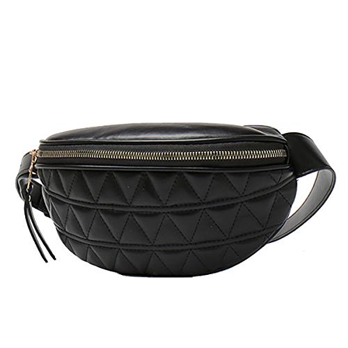 Marsupio Da Donna, In Pelle Pu, Con Cintura, Marsupio Donna Per Nero 8, Taglia Unica,
