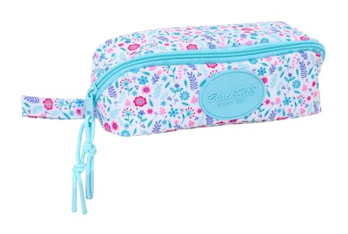 Safta Blackfit8 Cool - Astuccio Quadrato Grande, Astuccio Per Bambini, Ideale Per Bambini In Età Scolastica, Comodo E Versatile, Qualità E Resistenza,