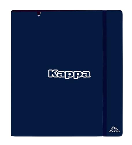 Safta Kappa Rain - Carpeblock Con 4 Anelli Da 35 Mm, Con Ricambio Con 100 Fogli A4, Ideale Per Bambini Di Diverse Età, Confortevole E Versatile, Quali