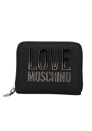 Love Moschino Portafoglio Pu Grs Nero+Galv.Nikel Nero Nero+Galv.Nikel