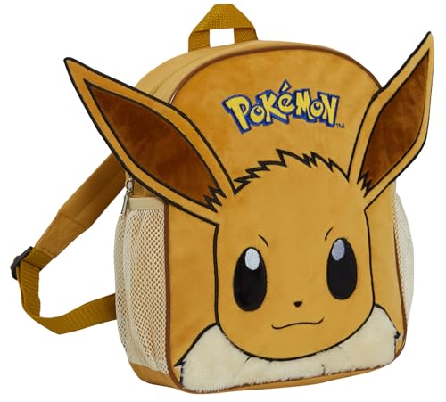 Zaino Pokemon Borsa Eevee 3D Peluche Personaggio Bambini Zaino Scuola Borsa Per Pranzo E Libri