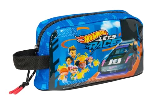 Safta Hot Wheels Let'S Race - Porta Colazioni Termiche, Portatodo, Qualità E Massima Resistenza, Porta Cibo, Ricreo, 21,5 X 6,5 X 12 Cm