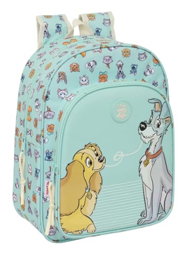 Safta Cats & Dogs - Zaino Scuola Per Bambini, Zaino Per Bambini, Adattabile A Carrozzina, Ideale Per Bambini In Età Scolastica, Comodo E Versatile, Qu
