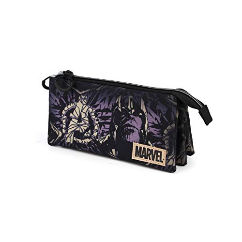 Marvel Thanos Titan-Astuccio Triplo Hs, Multicolore, 23 X 11 Cm